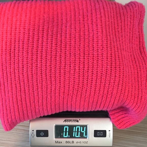 Vince Camuto Pink‎ Magenta Knit Sweater Bobble Stitch Puff Sleeve Ladies Small - Picture 11 of 15